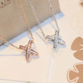 Chaumet 082216 Jeux de Liens Pendant Diamonds - White Gold - View 1