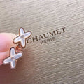Chaumet 2563CH083469 Rose Gold Earrings With Mother Of Pearl And Diamonds Liens - Default Title - View 1