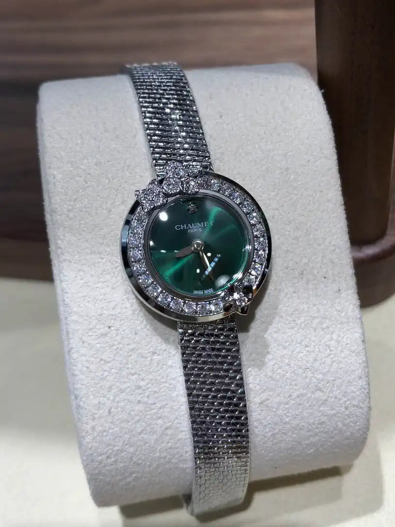 Chaumet Hortensia watch Steel  diamonds W85410