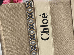 Chloe 382E6690U Large Woody Tote Bag Green - Default Title - View 4