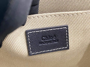 Chloe 385E6690U Small Woody Tote Bag Blue - Default Title - View 8