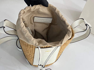 Chlo¨¦ CHC22SS391G56101 Small Basket Tote Bag White - Default Title - View 8