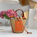 Chlo¨¦ CHC22SS391G56101 Small Basket Tote Bag Orange - Default Title - View 1