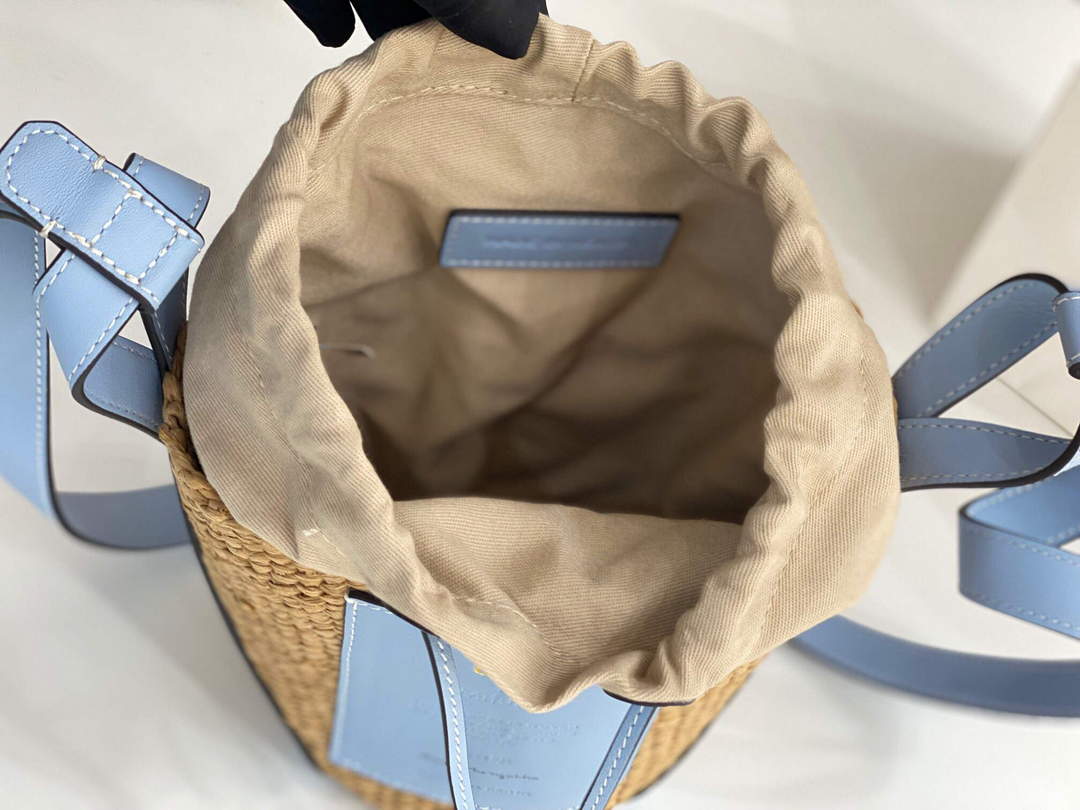 Chlo¨¦ CHC22SS391G56101 Small Basket Tote Bag Blue