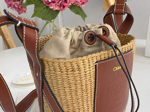 Chlo¨¦ CHC22SS391G56101 Small Basket Tote Bag Brown - Default Title - View 4