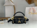 Chlo¨¦ CHC24AS534N83001 Small Camera Bag In Shiny Leather Black