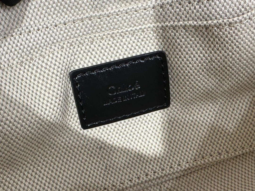 Chlo¨¦ CHC24AS534N83001 Small Camera Bag In Shiny Leather Black