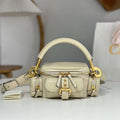 Chlo¨¦ CHC24AS534N8324Q Small Camera Bag In Shiny Leather Sweet Beige - Default Title - View 1