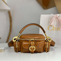 Chlo¨¦ CHC24AS534N8326M Small Camera Bag In Shiny Leather Clay Brown - Default Title - View 1