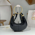 Chlo¨¦ CHC24AS611N72001 Small Bracelet Hobo bag in grained leather Black - Default Title - View 1