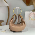 Chlo¨¦ CHC24AS611N72527 Small Bracelet Hobo bag in grained leather Woodrose - Default Title - View 1