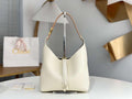 Chlo¨¦ CHC24AS629I31110 Small Marcie Hobo Bag in grained leather Misty Ivory