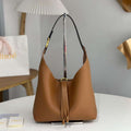 Chlo¨¦ CHC24AS629I3125M Small Marcie Hobo Bag in grained leather Tan - Default Title - View 1