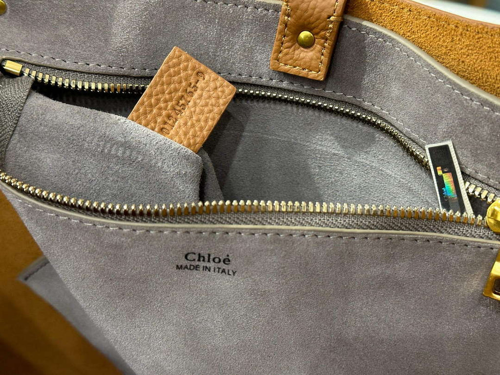 Chlo¨¦ CHC24AS630N5726M Marcie Hobo Bag in grained leather Clay Brown