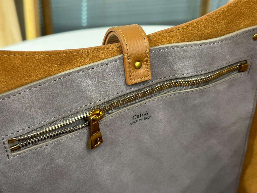 Chlo¨¦ CHC24AS630N5726M Marcie Hobo Bag in grained leather Clay Brown