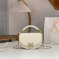 Chlo¨¦ CHC24SS604M52001 Marcie Chain Flap Bag in Leather Sweet Beige - Default Title - View 1