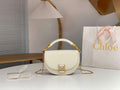 Chlo¨¦ CHC24SS604M52001 Marcie Chain Flap Bag in Leather Sweet Beige