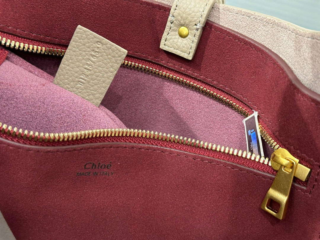 Chlo¨¦ CHC24SS630I3123W Marcie Hobo Bag in grained leather Motty Grey