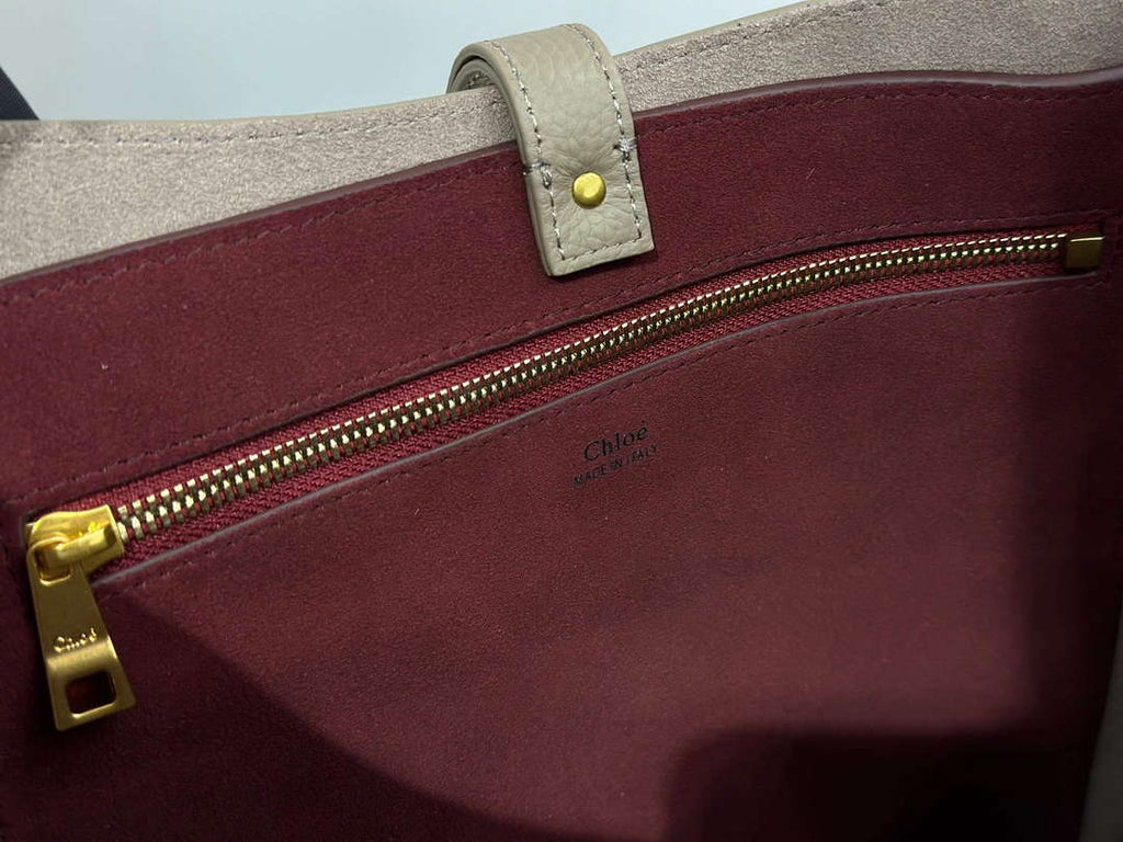 Chlo¨¦ CHC24SS630I3123W Marcie Hobo Bag in grained leather Motty Grey