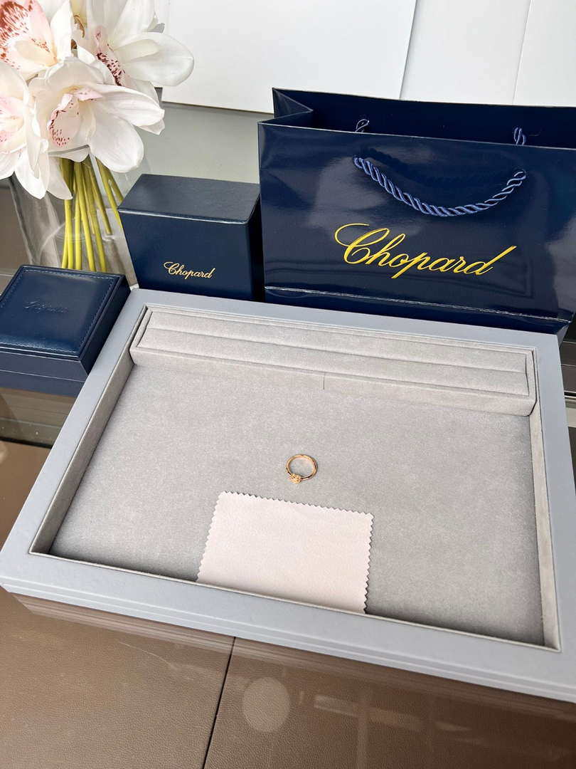 Chopard Happy Diamonds Icons Ring ethical rose gold  diamond 82A054-5000