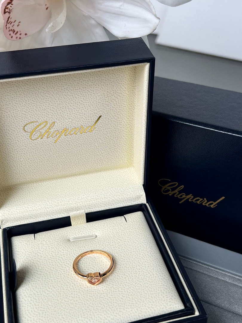 Chopard Happy Diamonds Icons Ring ethical rose gold  diamond 82A054-5000