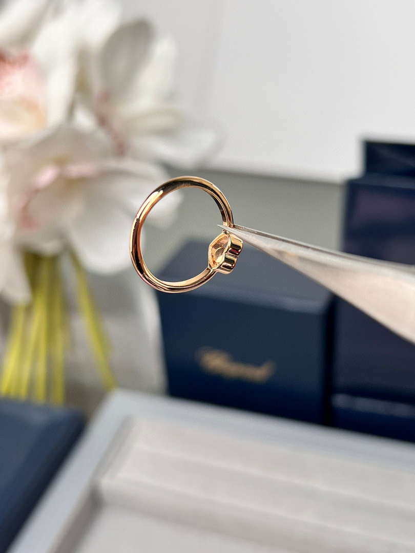 Chopard Happy Diamonds Icons Ring ethical rose gold  diamond 82A054-5000