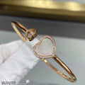 Chopard HAPPY HEARTS Barcelet 85A074-5300 Rose Gold With Diamonds MOTHER OF PEARL