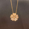 Chopard Happy Hearts Flowers 79A085-5301 Pendant ethical Rose Gold diamond