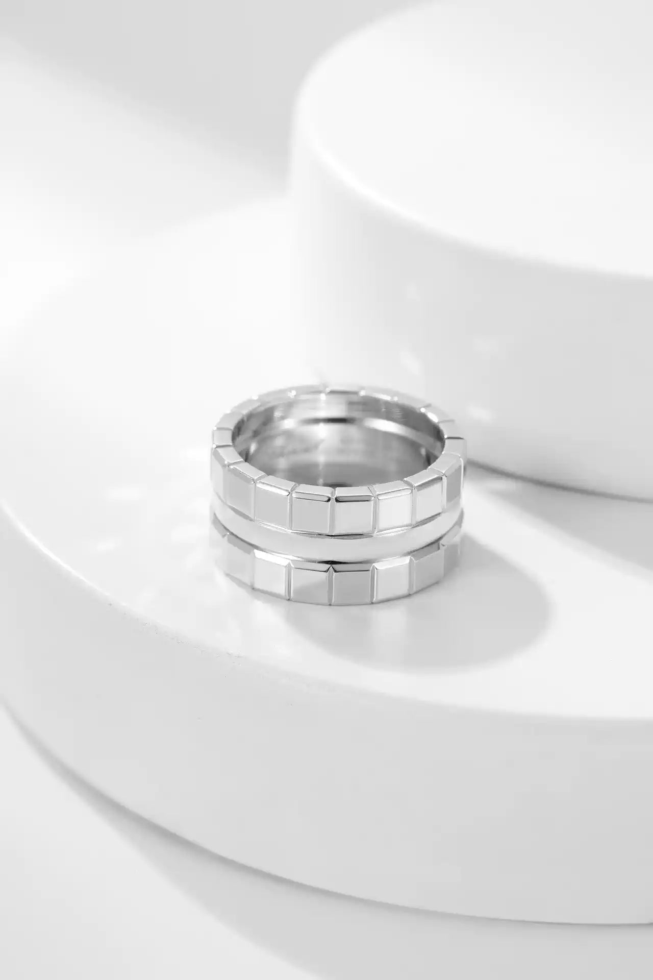 Chopard Ice Cube Ring ethical 827004-1010 White gold