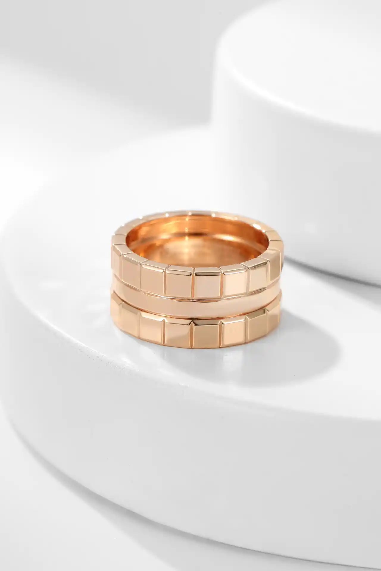 Chopard Ice Cube Ring ethical  827004-5010 Rose gold