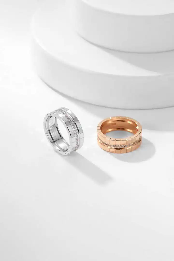 Chopard Ice Cube Ring ethical white gold diamonds 827004-1040