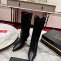 Christian Louboutin Short High boots with 3D embroidery on the upper CL 85MM 798001