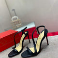 Christian Louboutin Sandal CL Pumps Shoes High 100mm 79681 - 35 - View 1