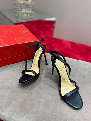Christian Louboutin Sandal CL Pumps Shoes High 100mm 79681 - 35 - View 3