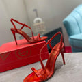 Christian Louboutin Sandal CL Pumps Shoes High 100mm 79682 - 35 - View 1