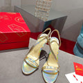Christian Louboutin Sandal CL Pumps Shoes High 100mm 79683 - 35 - View 1