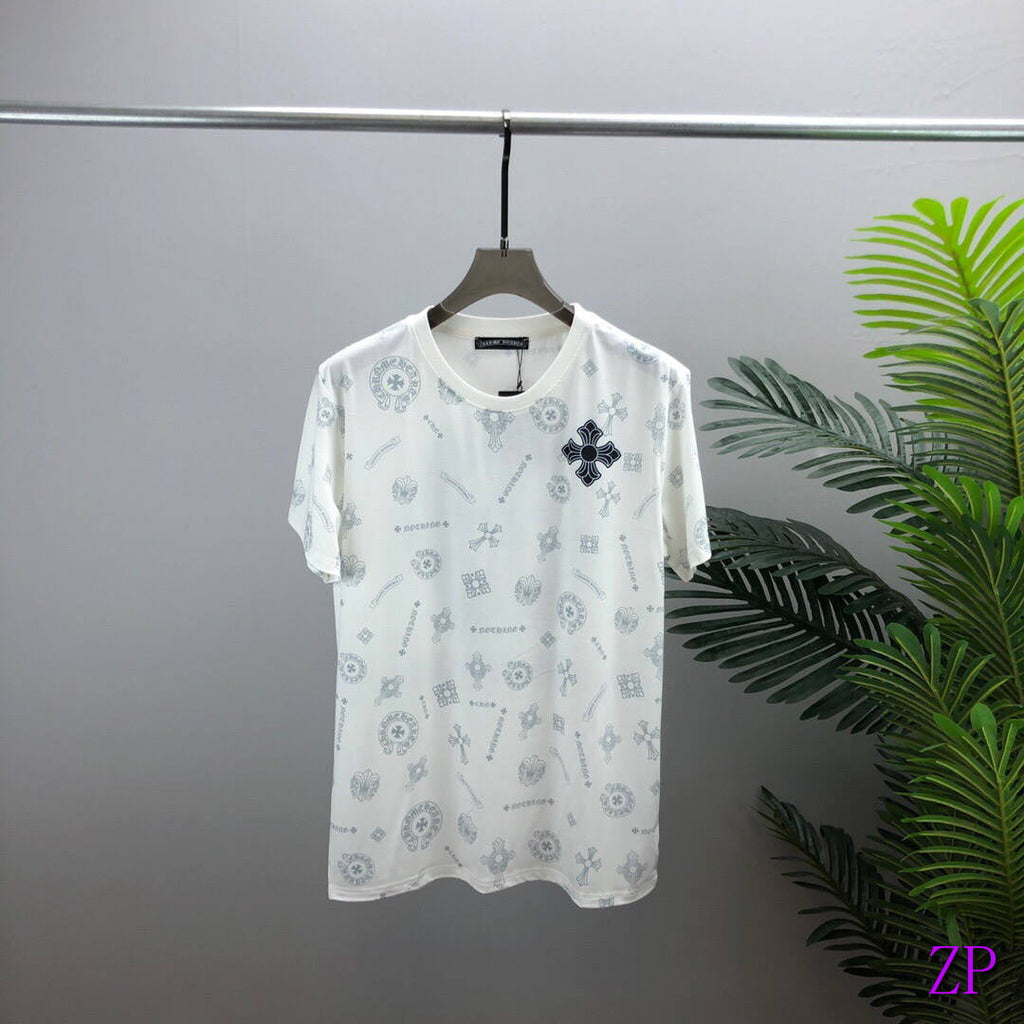 Chrome Hearts Women Men T-shirts Desiger Short Sleeve Clothing CH80264