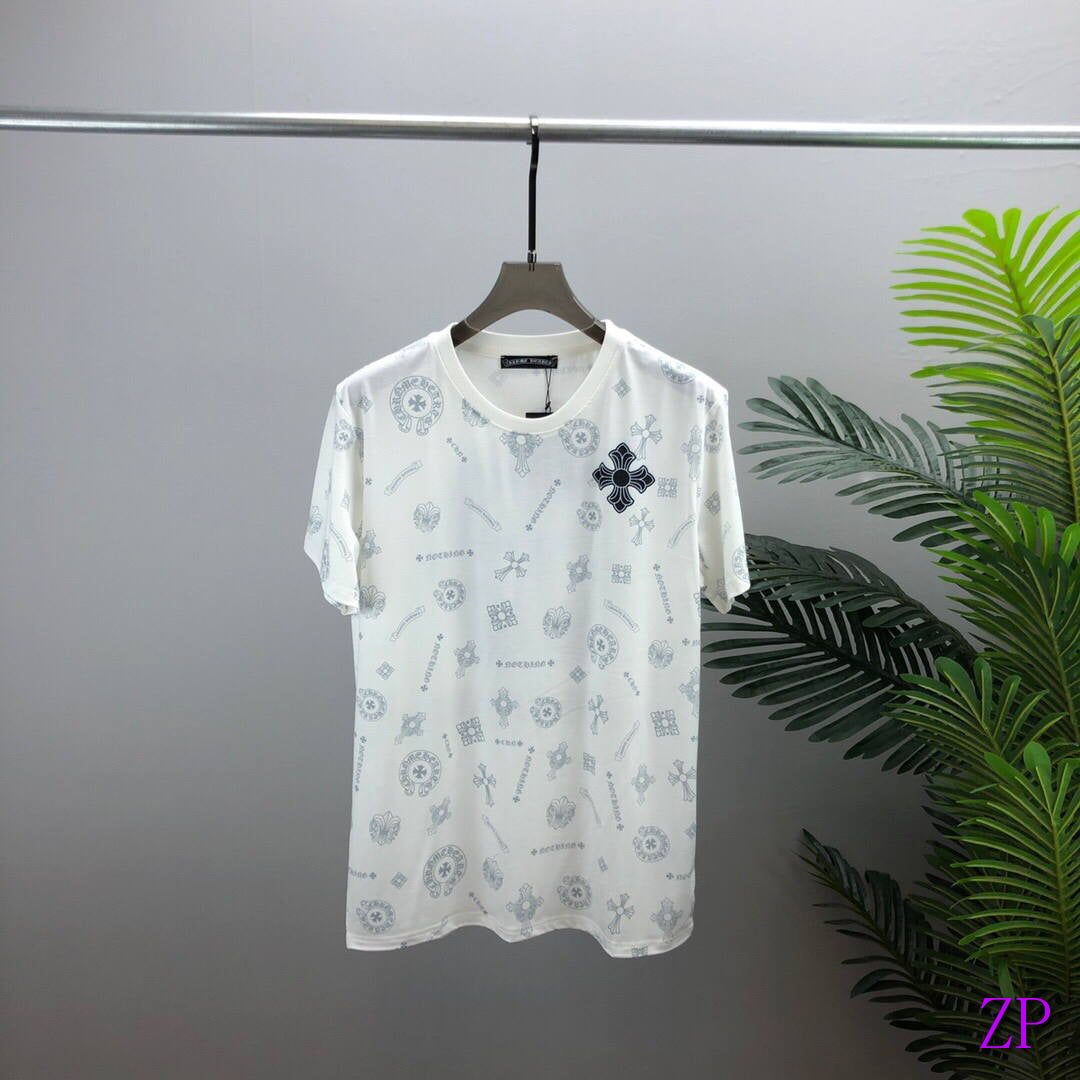 Chrome Hearts Women Men T-shirts Desiger Short Sleeve Clothing CH80264