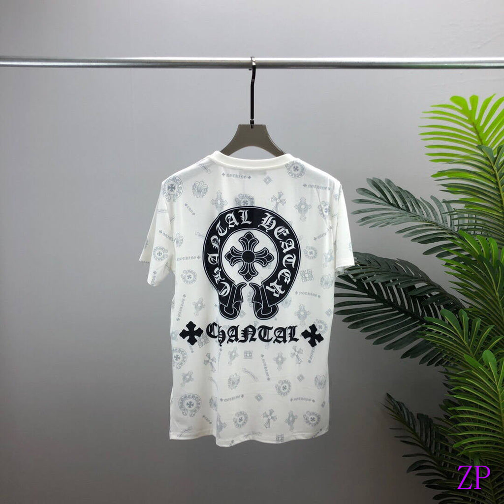 Chrome Hearts Women Men T-shirts Desiger Short Sleeve Clothing CH80264