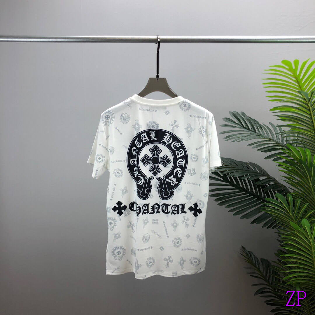 Chrome Hearts Women Men T-shirts Desiger Short Sleeve Clothing CH80264