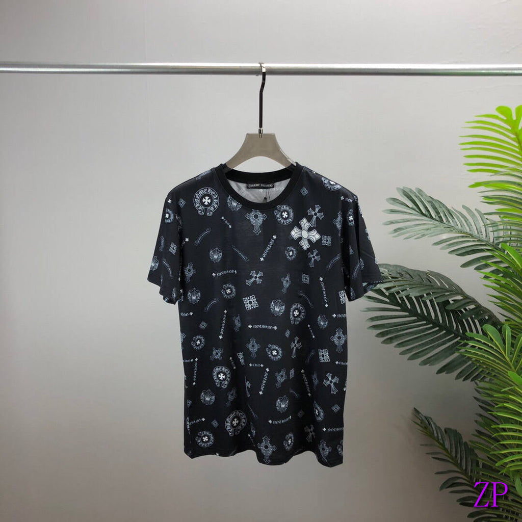 Chrome Hearts Women Men T-shirts Desiger Short Sleeve Clothing CH80265