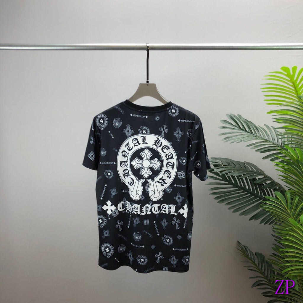 Chrome Hearts Women Men T-shirts Desiger Short Sleeve Clothing CH80265