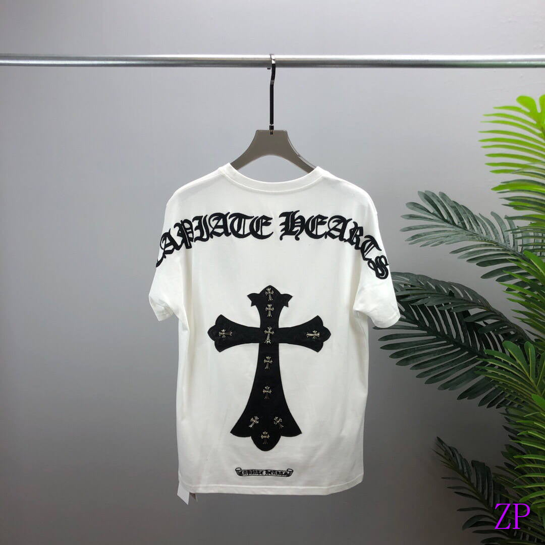 Chrome Hearts Women Men T-shirts Desiger Short Sleeve Clothing CH80260