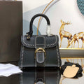 Delvaux AA0406 Brillant Mini Rodeo Surpique Calf Bag Black - Default Title - View 1