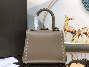 Delvaux AA0406 Brillant Mini Rodeo Surpique Calf Bag Dark Gray - Default Title - View 4