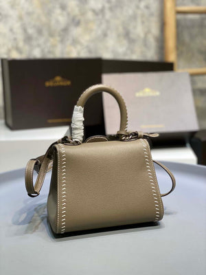 Delvaux AA0406 Brillant Mini Rodeo Surpique Calf Bag olive green - Default Title - View 4