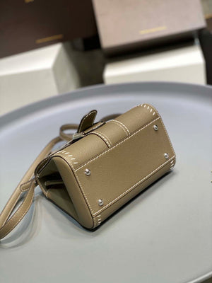 Delvaux AA0406 Brillant Mini Rodeo Surpique Calf Bag olive green - Default Title - View 6