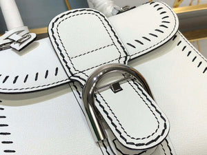 Delvaux AA0406 Brillant Mini Rodeo Surpique Calf Bag White - Default Title - View 5