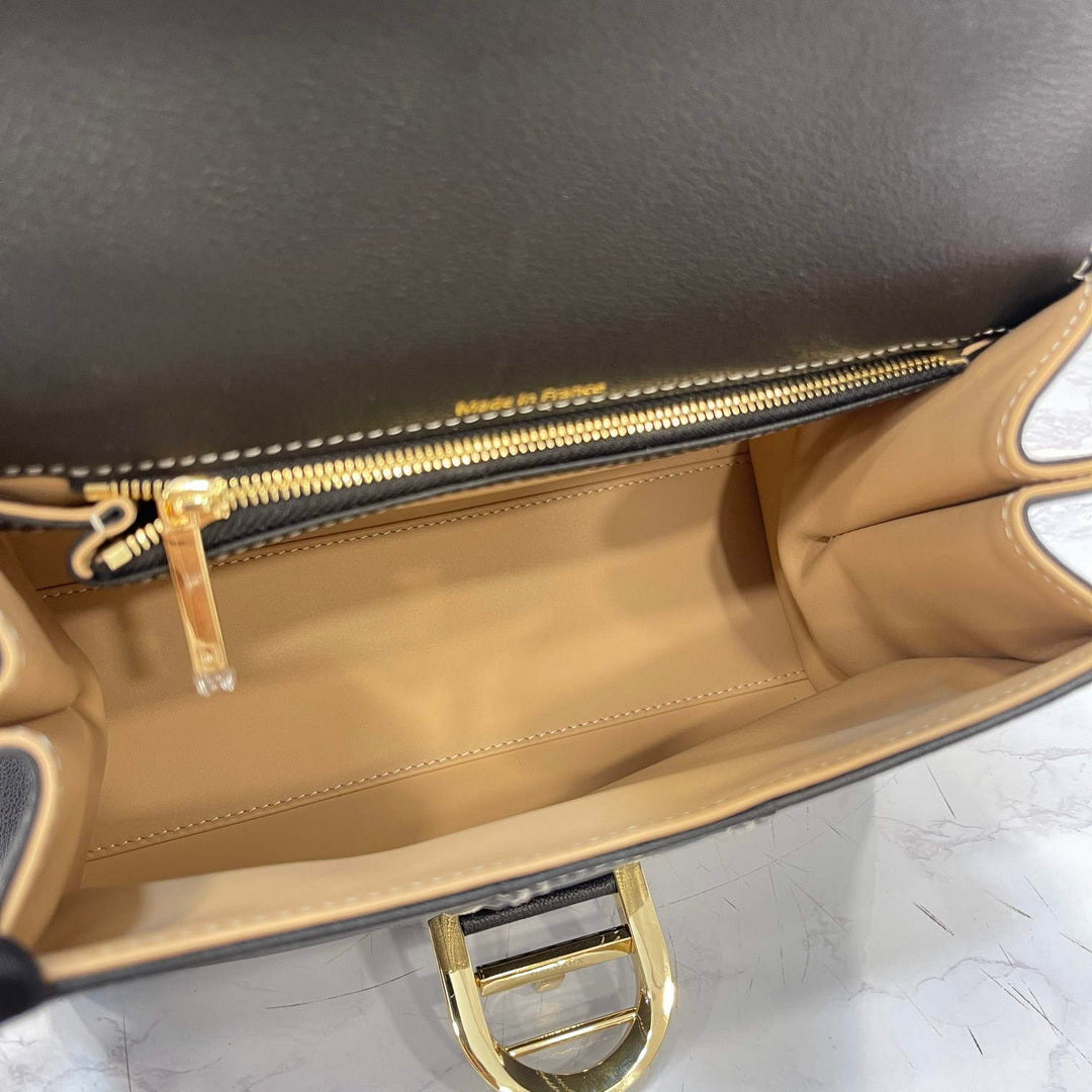 Delvaux AA0569 Brillant PM Rod¨¦o Calf Bag Black
