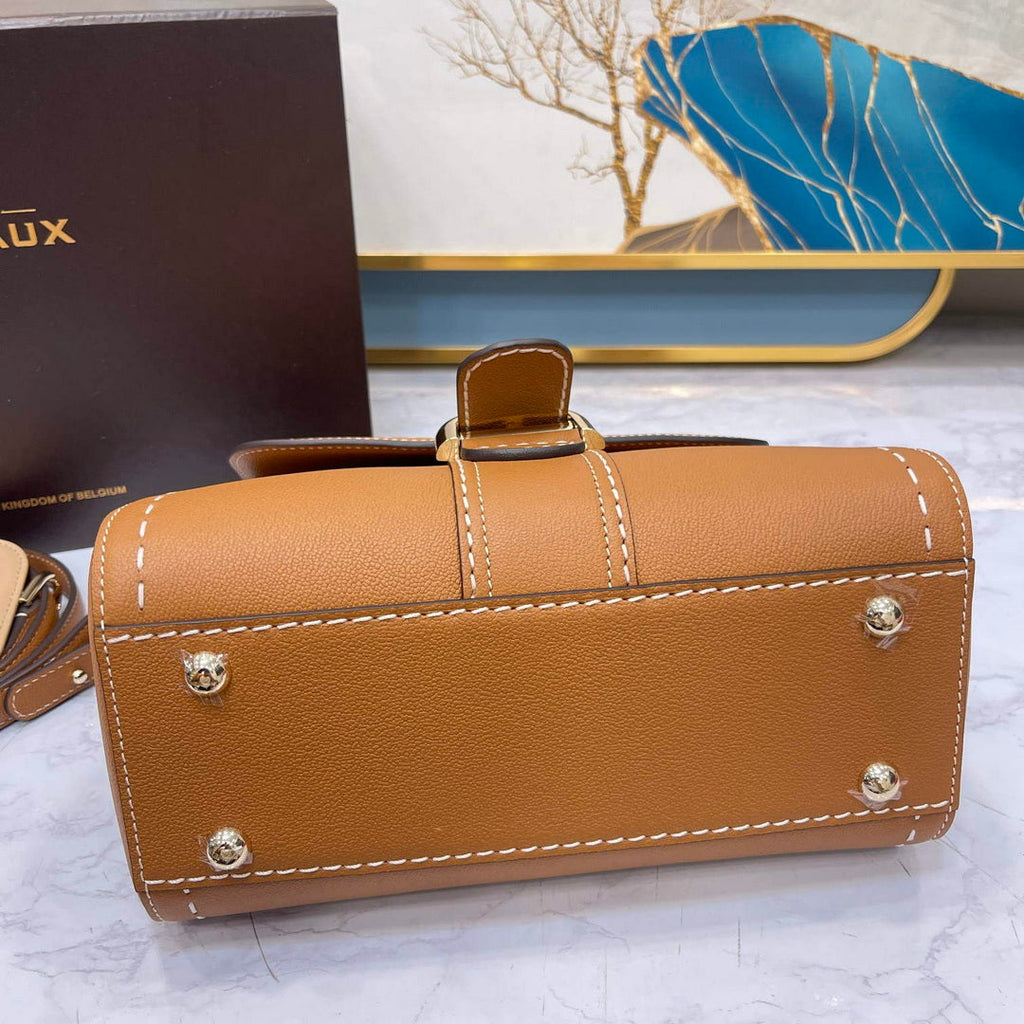 Delvaux AA0569 Brillant PM Rod¨¦o Calf Bag Caramel